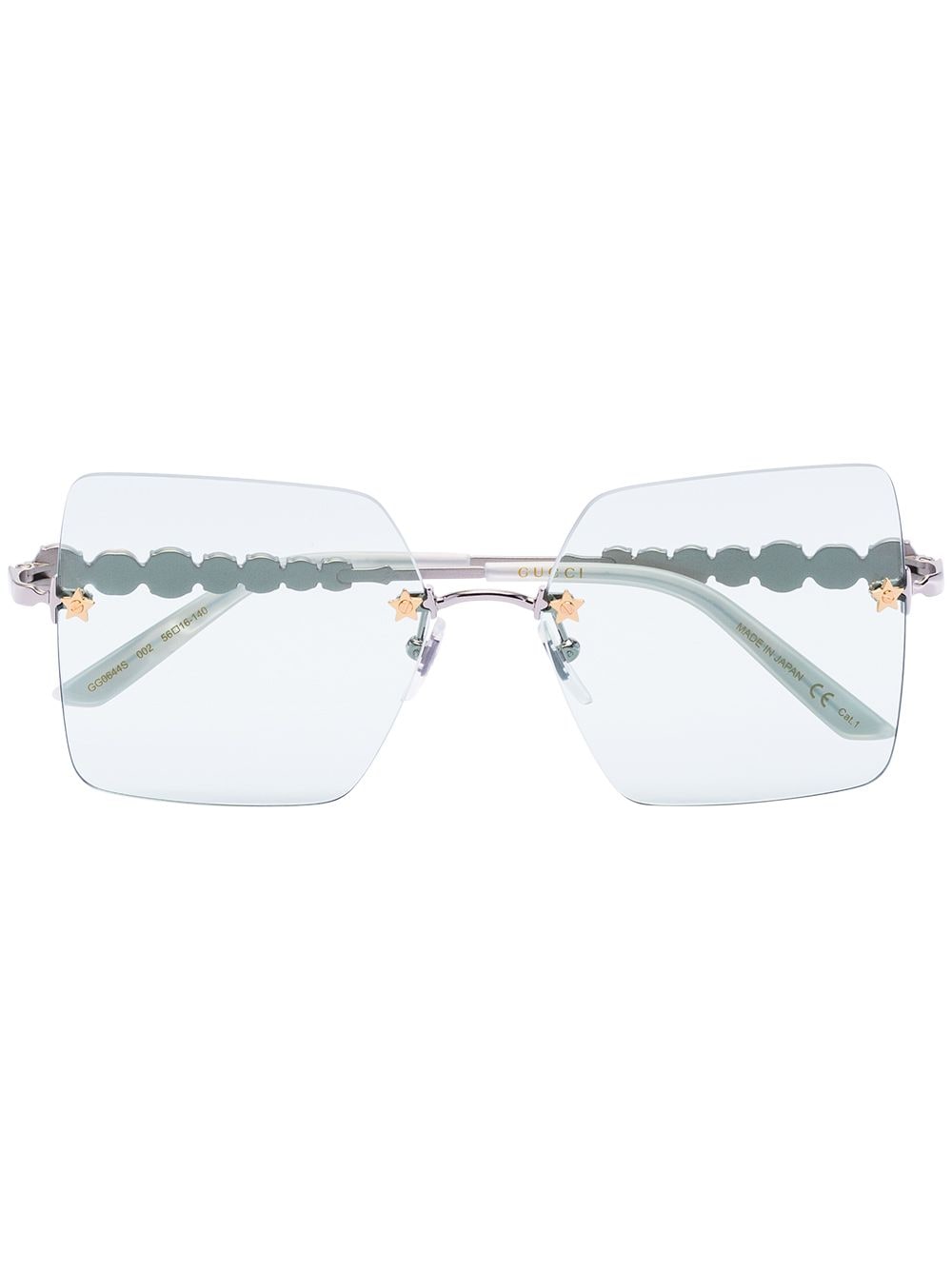 фото Gucci eyewear солнцезащитные очки с кристаллами