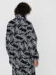 Moschino logo-print shell jacket