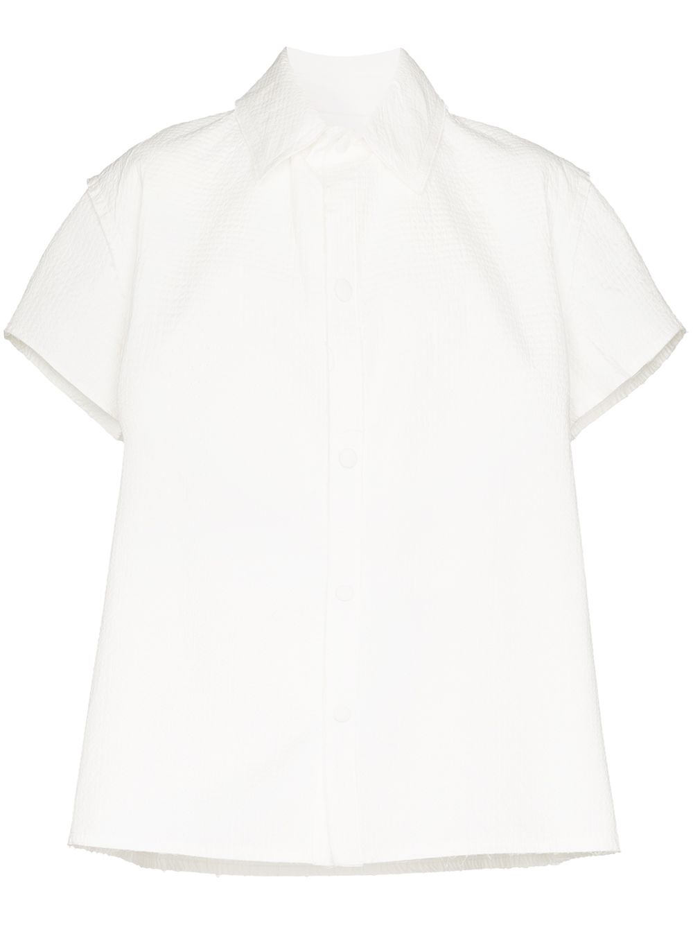 фото Sunnei raw cut oversized shirt