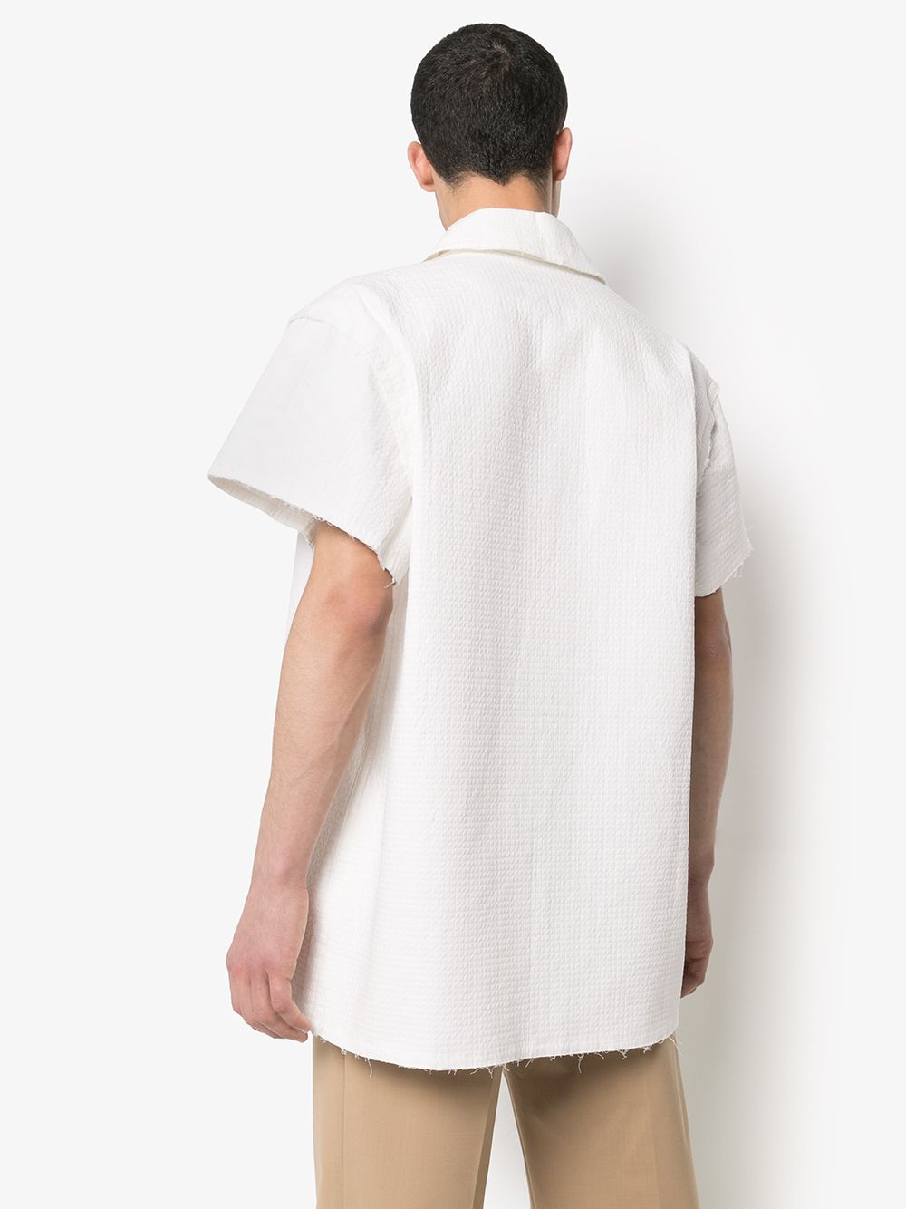 фото Sunnei raw cut oversized shirt