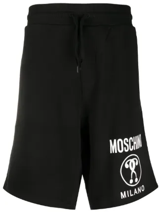 Farfetch Sport & Swimwear Abbigliamento sportivo Shorts sportivi Nero Shorts sportivi con logo 