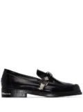 Toga Virilis buckled strap loafers - Black