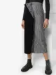 Image 2 of MM6 Maison Margiela contrast panel midi skirt