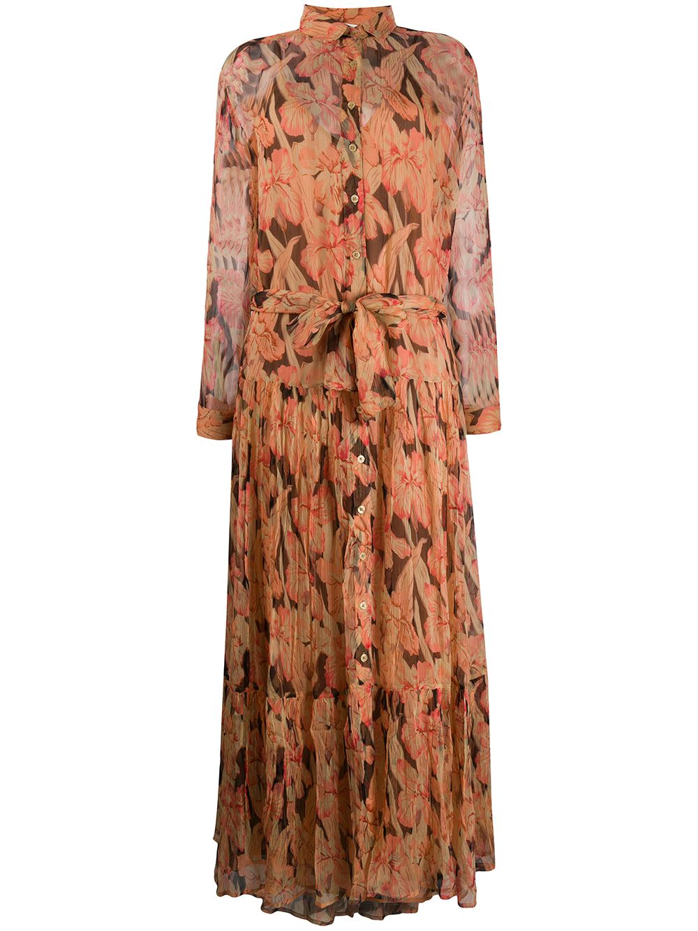 MES DEMOISELLES CERASI FLORAL-PRINT SHIRT DRESS