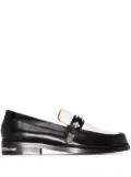 Toga Virilis two-tone buckled loafers - Black
