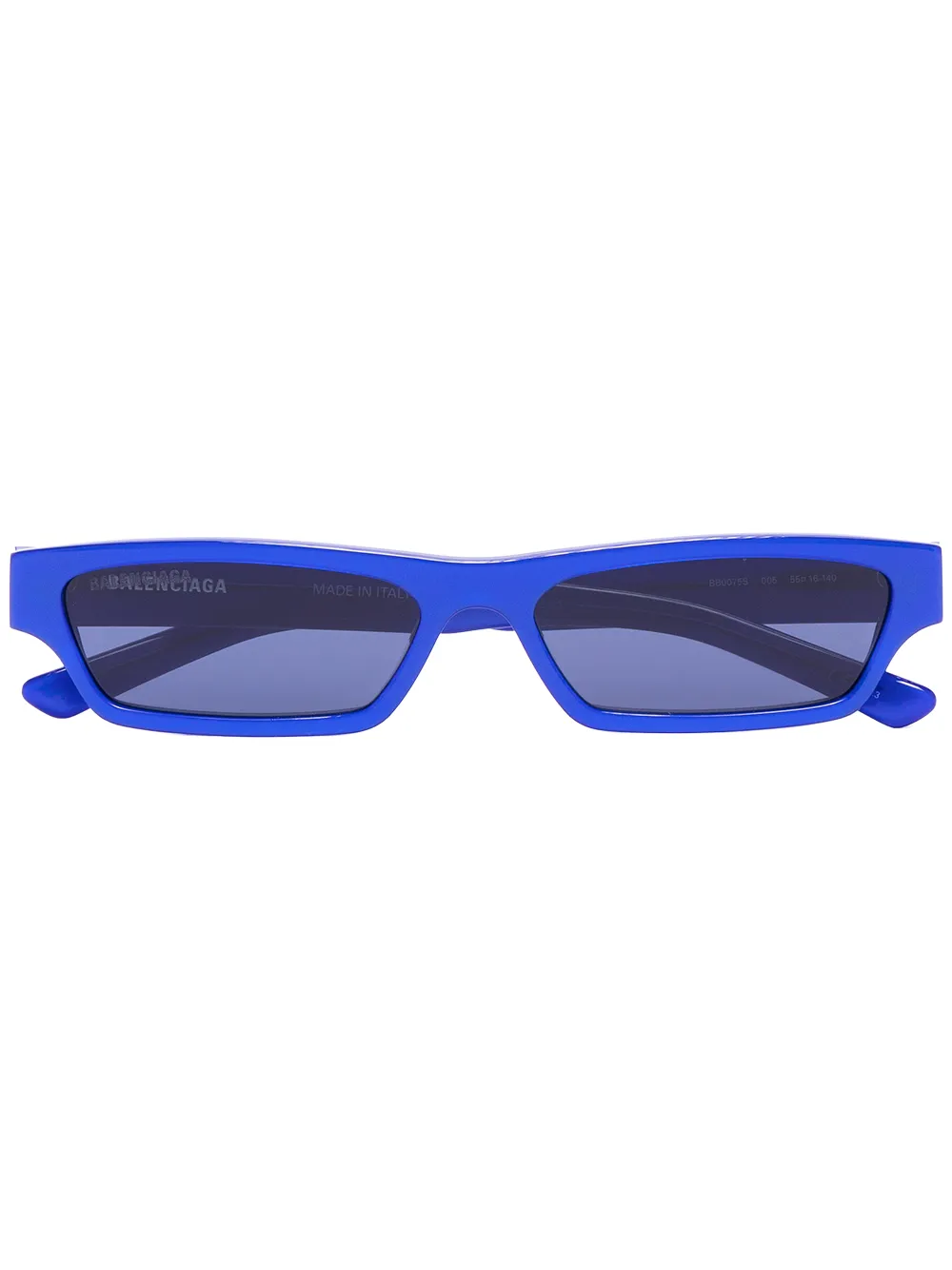 Balenciaga Eyewear солнцезащитные очки в узкой оправе Balenciaga Eyewear солнцезащитные очки в узкой оправе