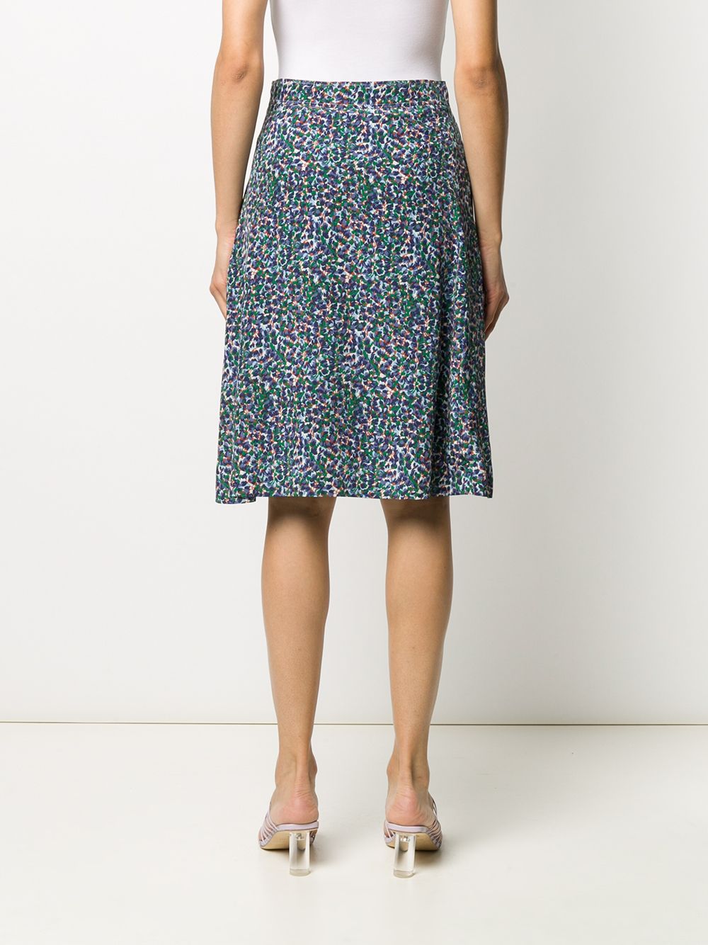фото A.p.c. юбка ravenna с цветочным принтом