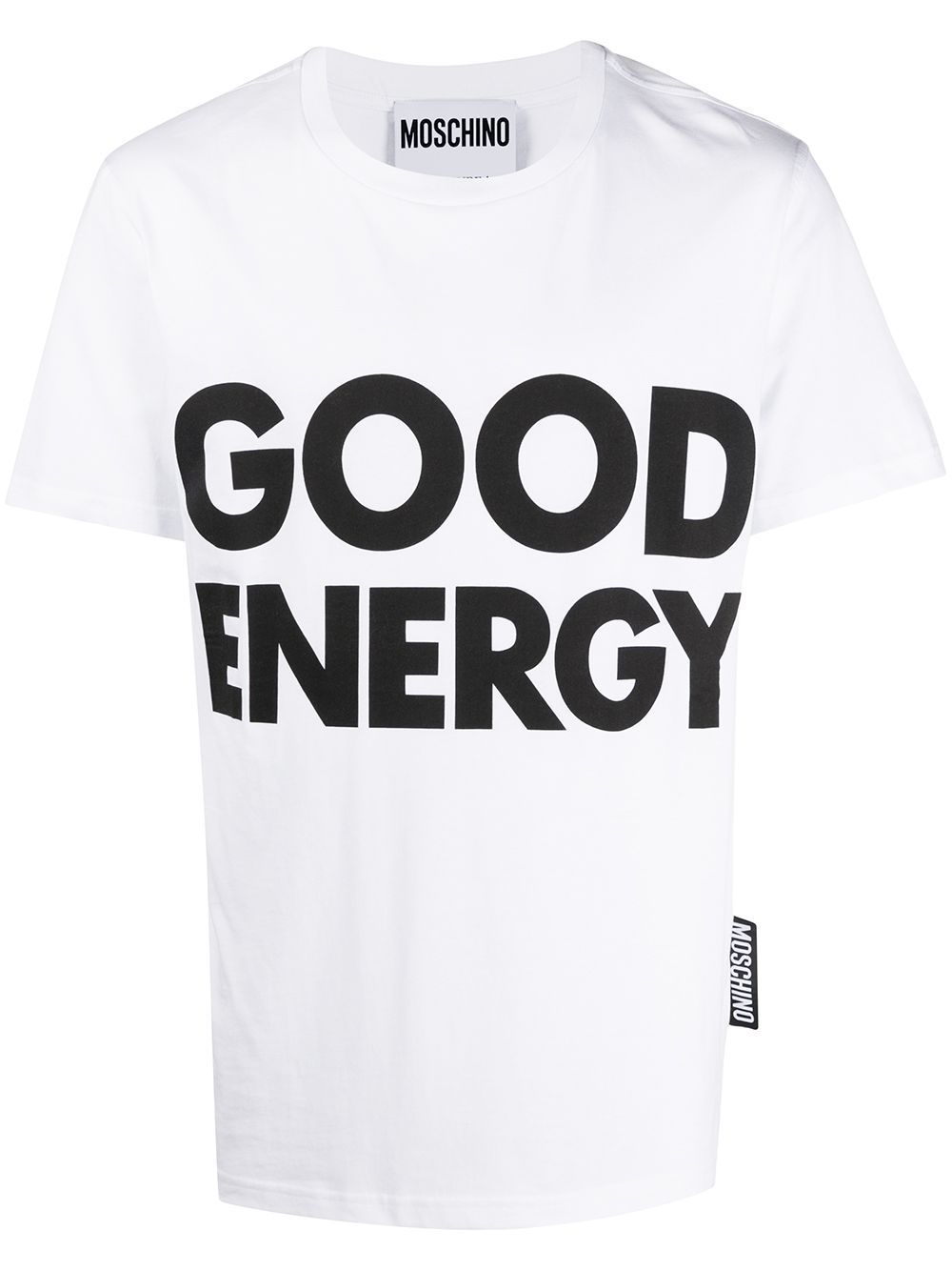 фото Moschino футболка с надписью good energy