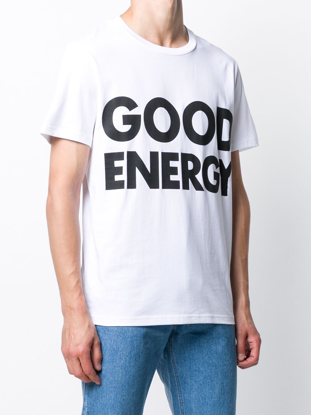 фото Moschino футболка с надписью good energy