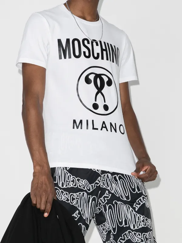 moschino double question mark sweatshirt