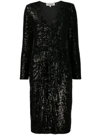 Shop black DVF Diane von Furstenberg 