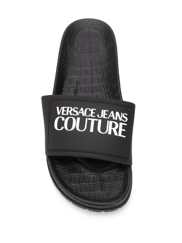 versace jeans sliders