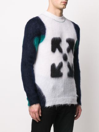 Arrows intarsia jumper展示图