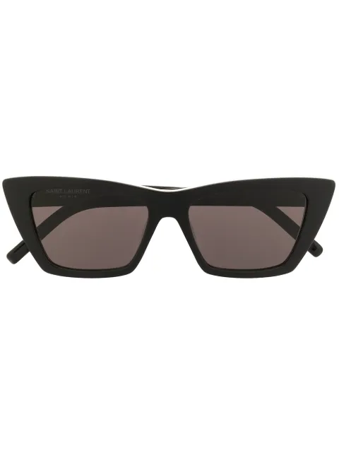 Saint Laurent Eyewear lentes de sol estilo cat eye SL276