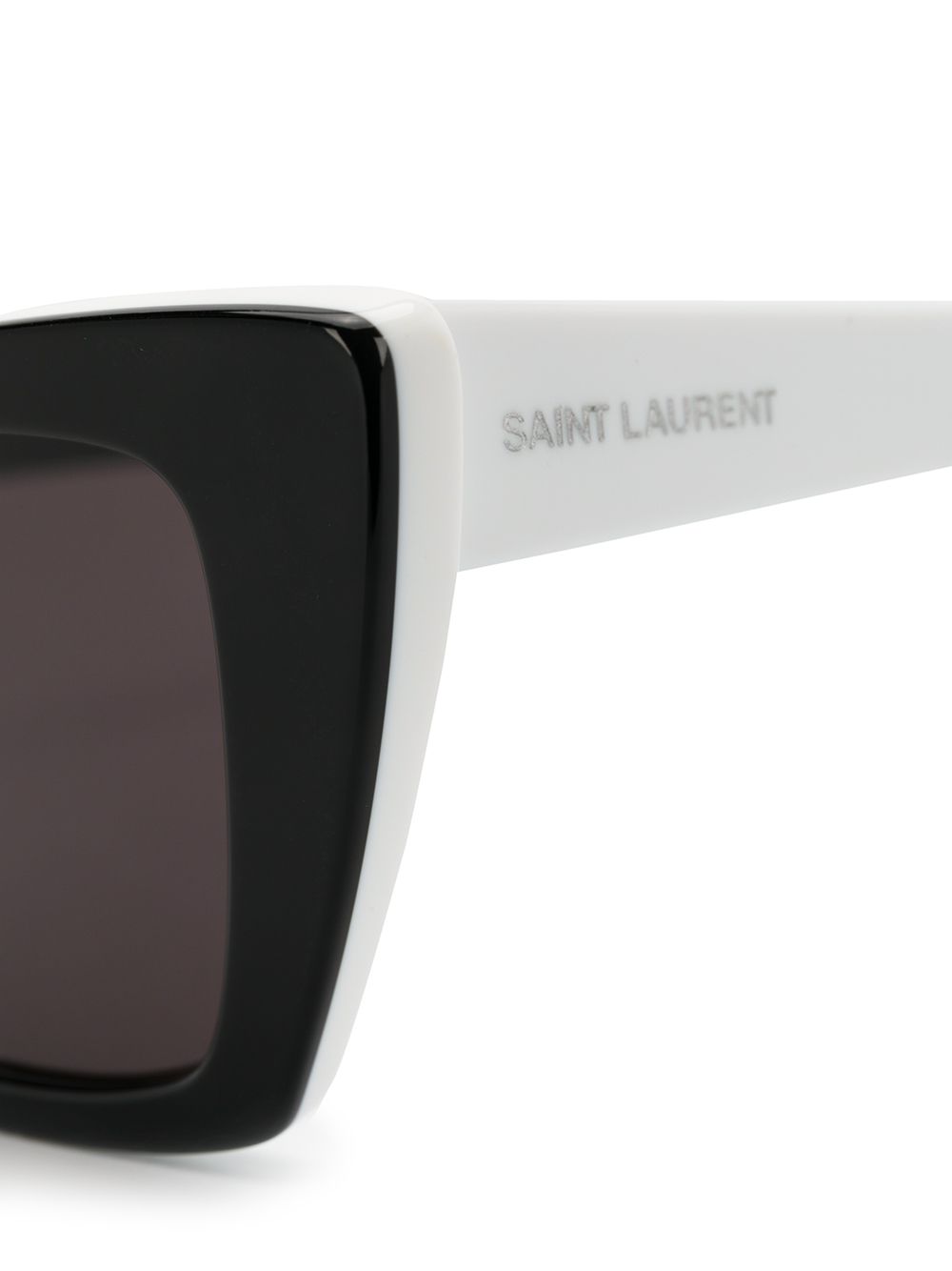 фото Saint laurent eyewear солнцезащитные очки в оправе 'кошачий глаз'