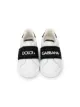 Dolce & Gabbana Kids Sneakers senza lacci con banda logo