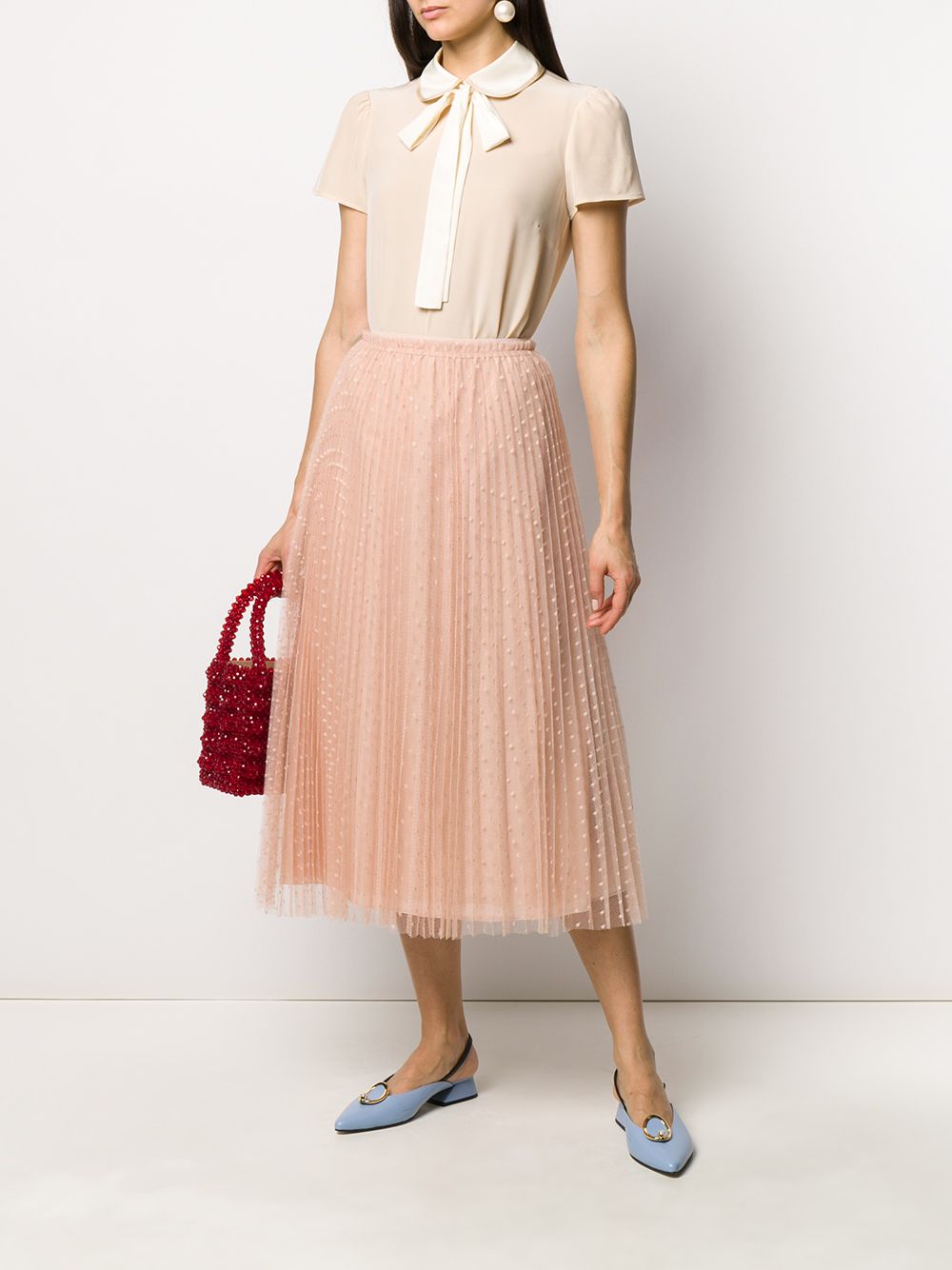 фото Red valentino блузка с бантом