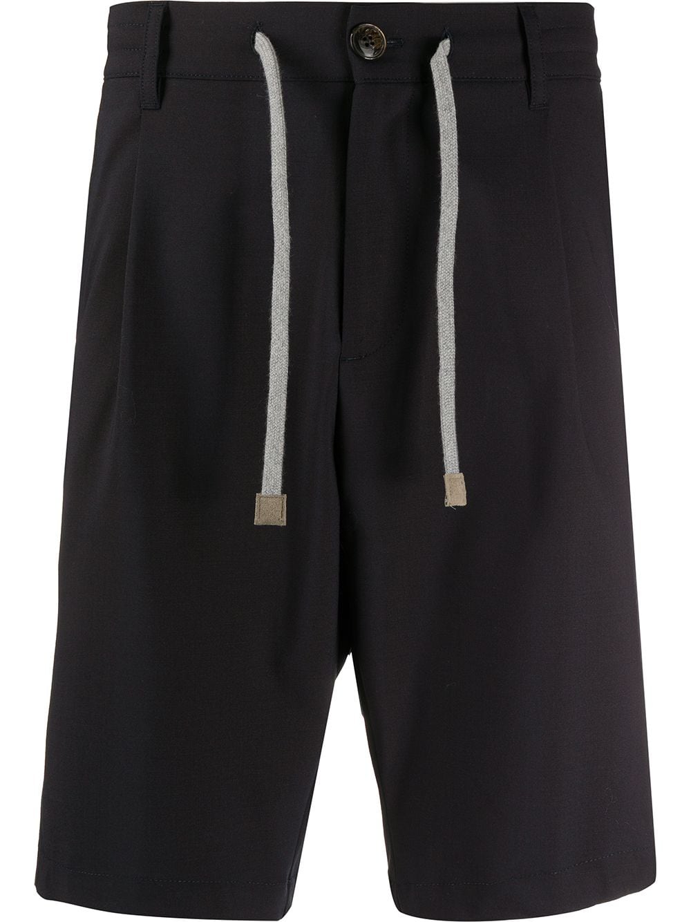 Eleventy Drawstring Bermuda Shorts In Blue