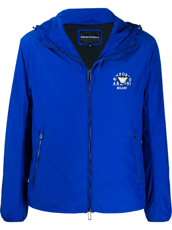 emporio armani hooded jacket