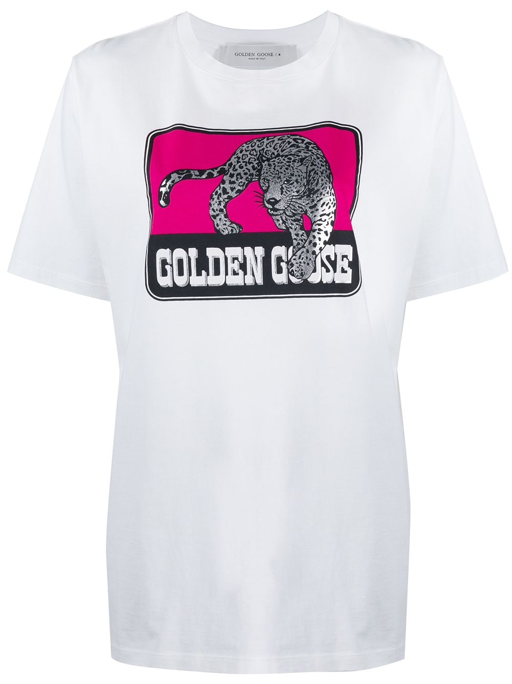 фото Golden goose футболка с графичным логотипом