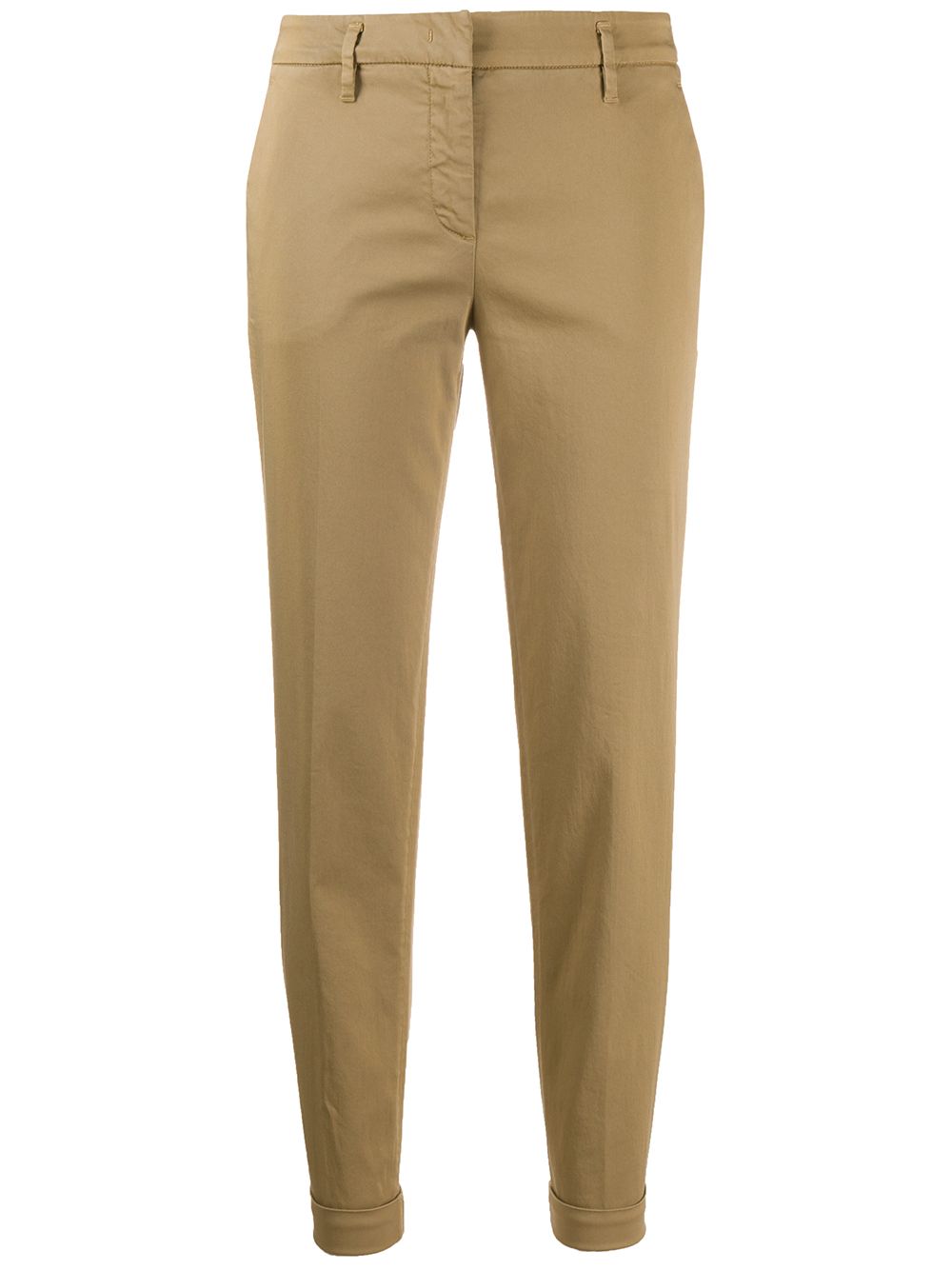 ASPESI MID-RISE CROPPED CHINOS