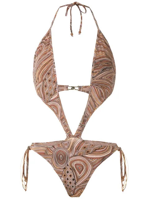 Amir Slama cut out swimsuit
