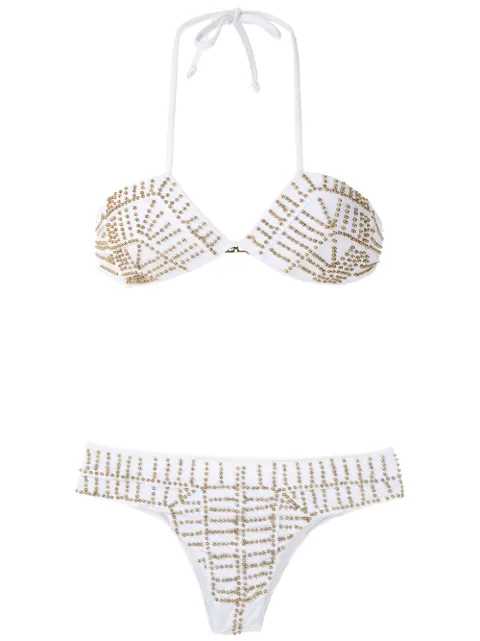 Amir Slama beaded bikini set