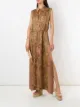 Afbeelding 2 van Amir Slama Blousejurk met paisley-print