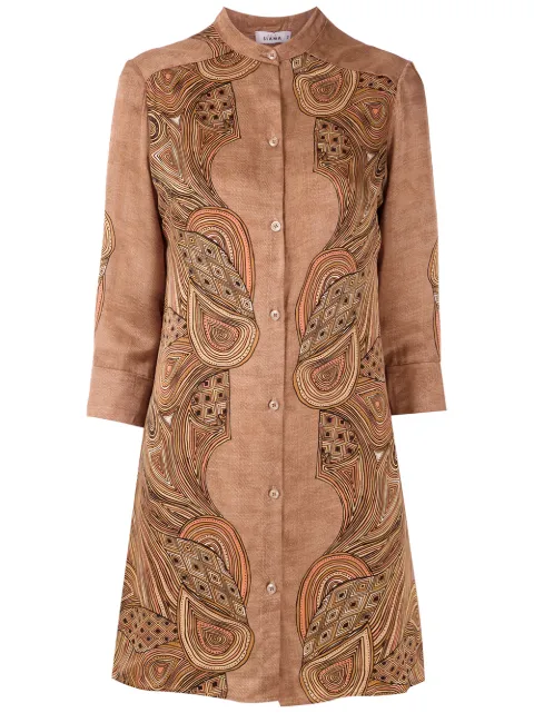Amir Slama silk shirt dress