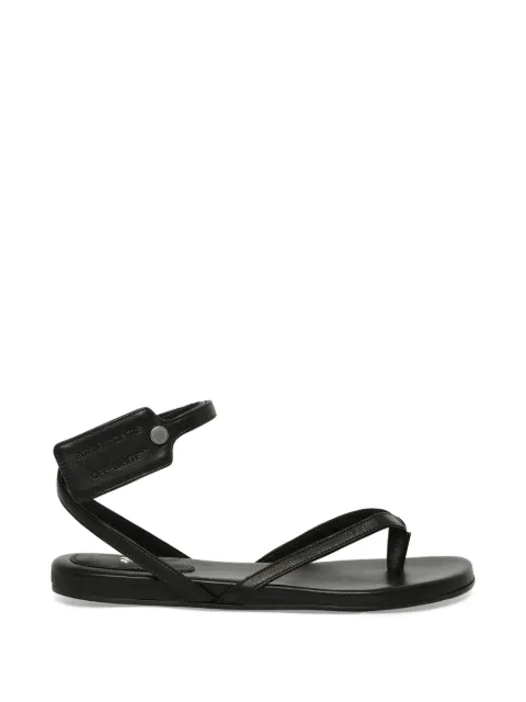 Off-White strappy flat sandals