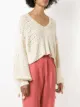 Framed Bonlier knitted crop top