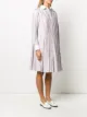 Thom Browne striped pleated shift dress