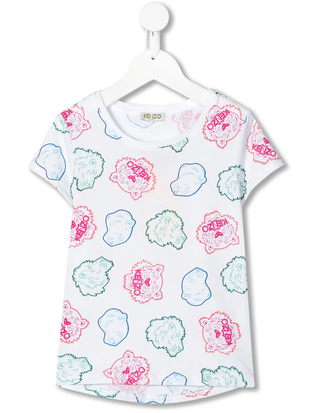 kenzo multi icon t shirt black