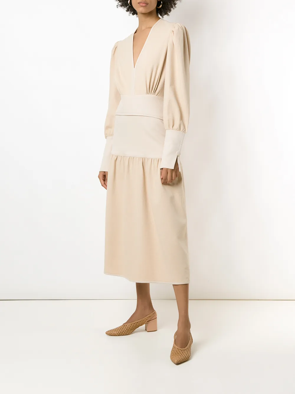 Image 2 of Framed Vestido Midi Petit Bubbles Framed