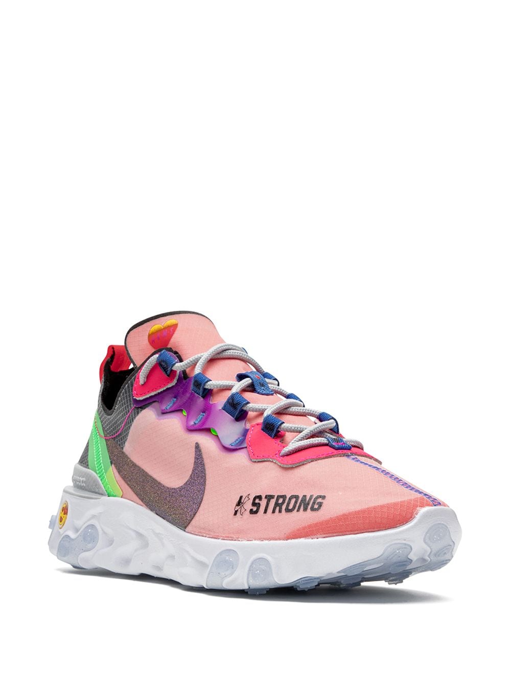 Shop Nike X Doernbecher React Element 55 "2019" Sneakers In Pink