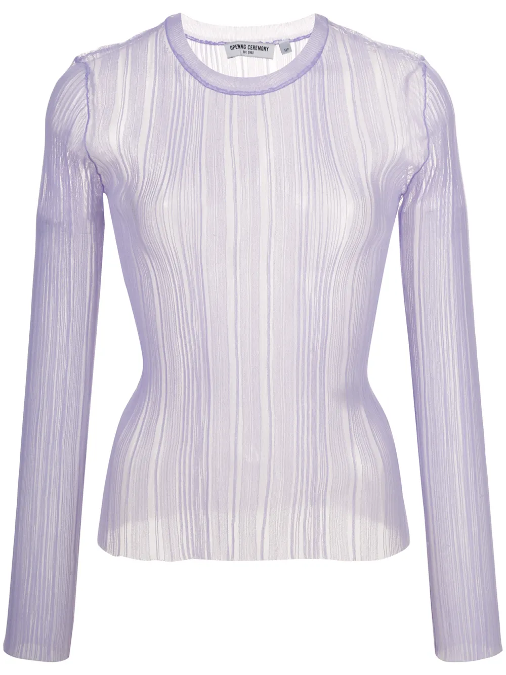 Opening Ceremony Semi-transparentes Top