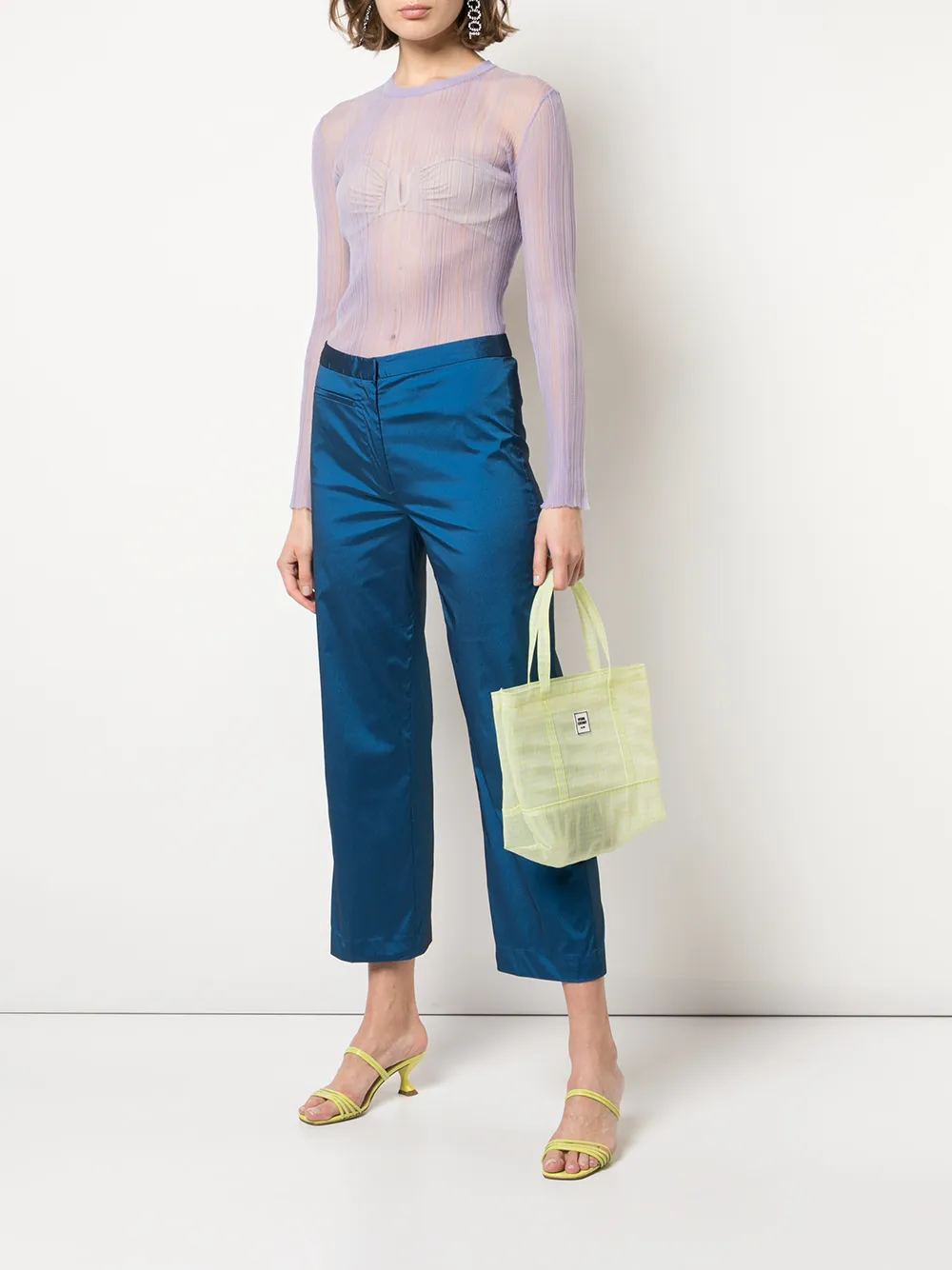 Opening Ceremony Top semi trasparente | Top a maglia | Image 2