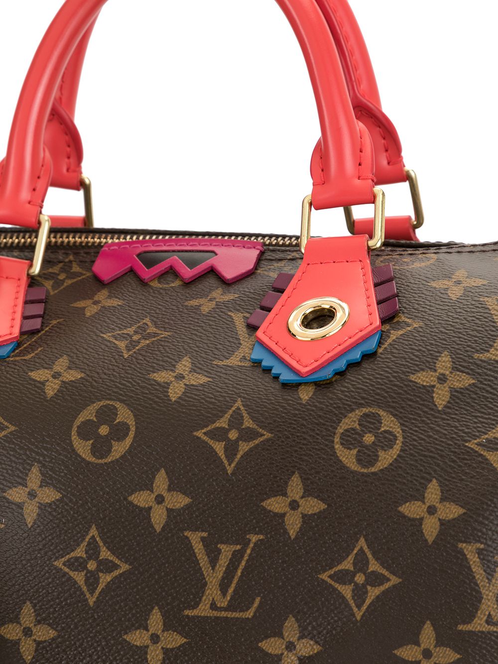 фото Louis vuitton сумка speedy 30 flamingo pre-owned