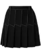الصورة 1 من Dion Lee تنورة قصيرة بكسرات