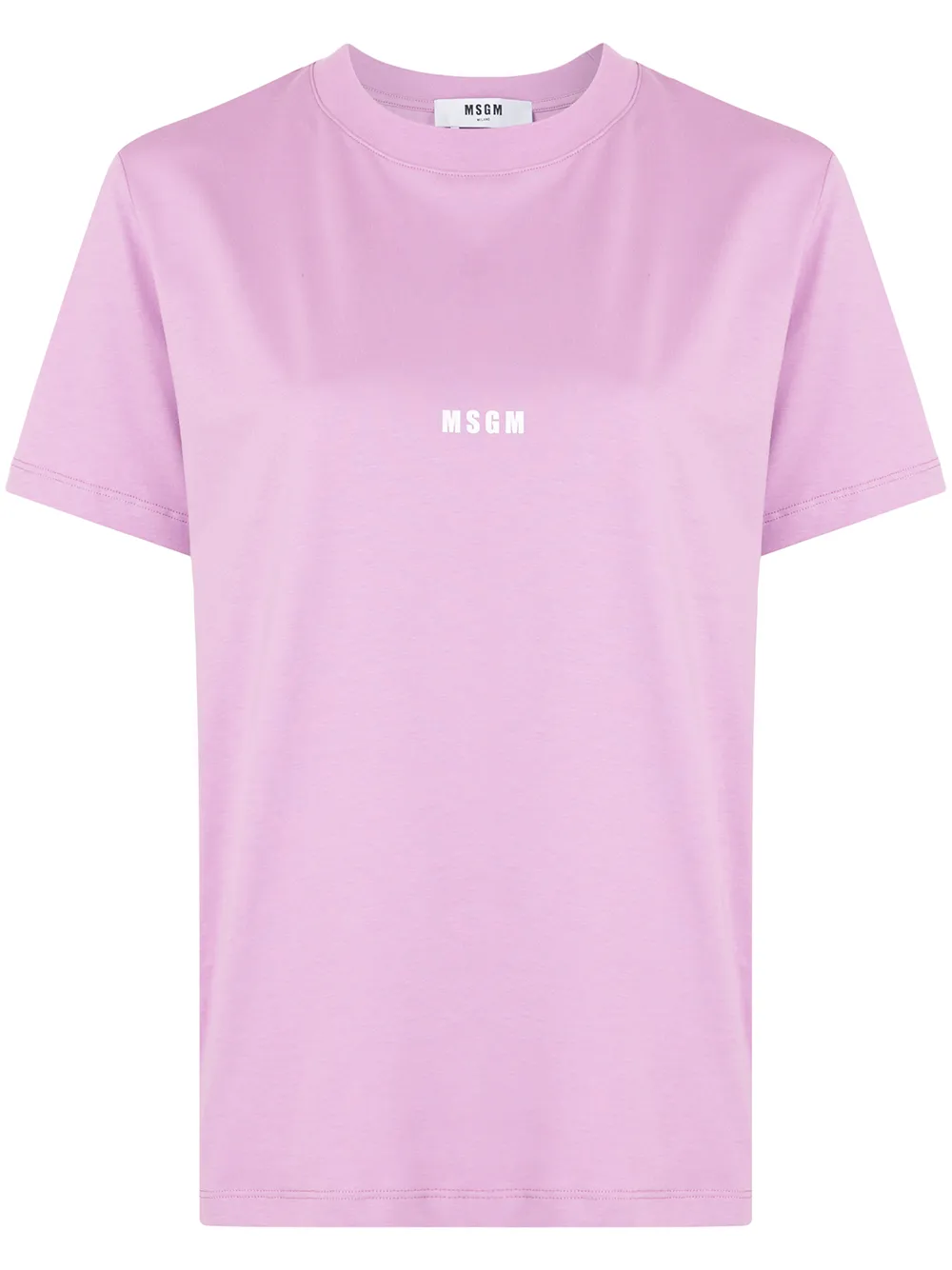 MSGM футболка с круглым вырезом и логотипом MSGM футболка с круглым вырезом и логотипом