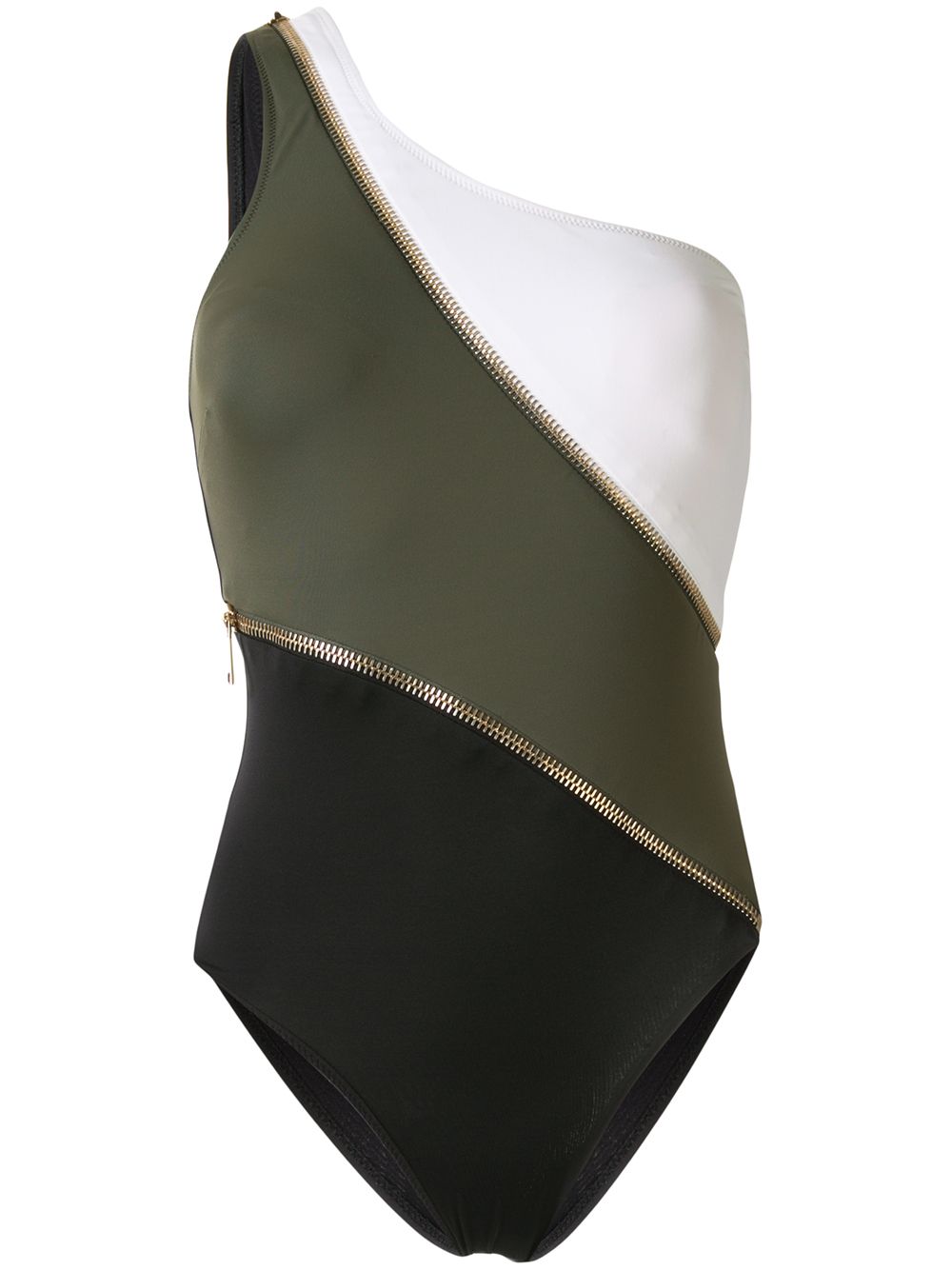 MOEVA MARIEL COLOUR-BLOCK SWIMSUIT