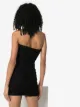 Saint Laurent cut-out bustier mini dress
