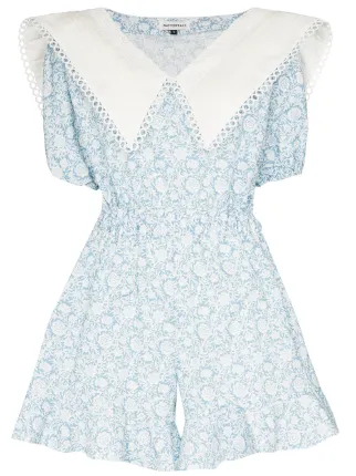 collared playsuit