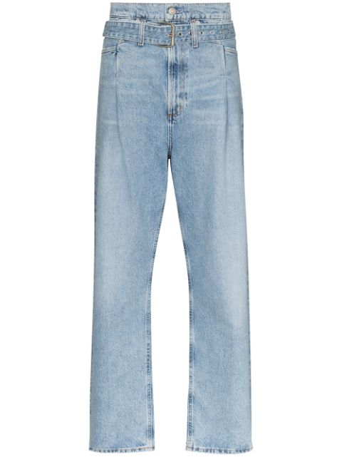 AGOLDE Reworked '90s Belted Jeans - Farfetch