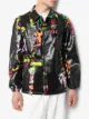 Image 2 of Comme Des Garçons Homme Plus graphic print button-up jacket