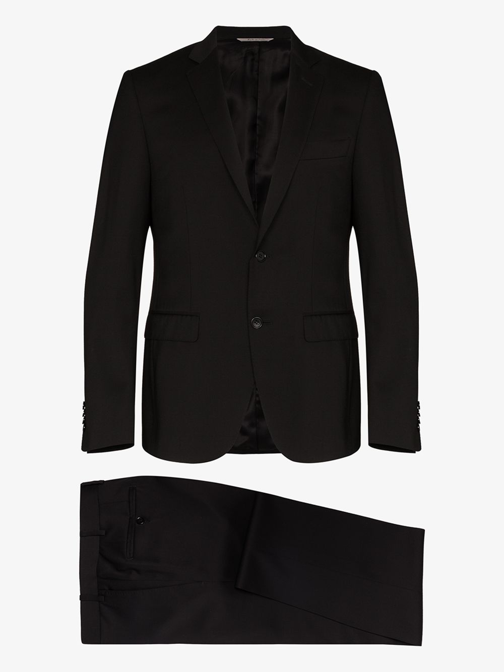 CANALI TWO-PIECE SINGLE-BREASTED WOOL SUIT,L19225AR0252314850020