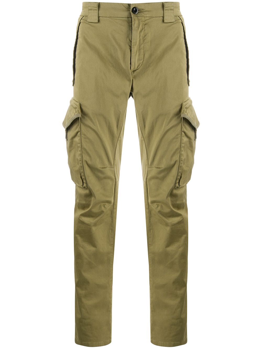 C.p. Company Cargo Regular Trousers In 绿色