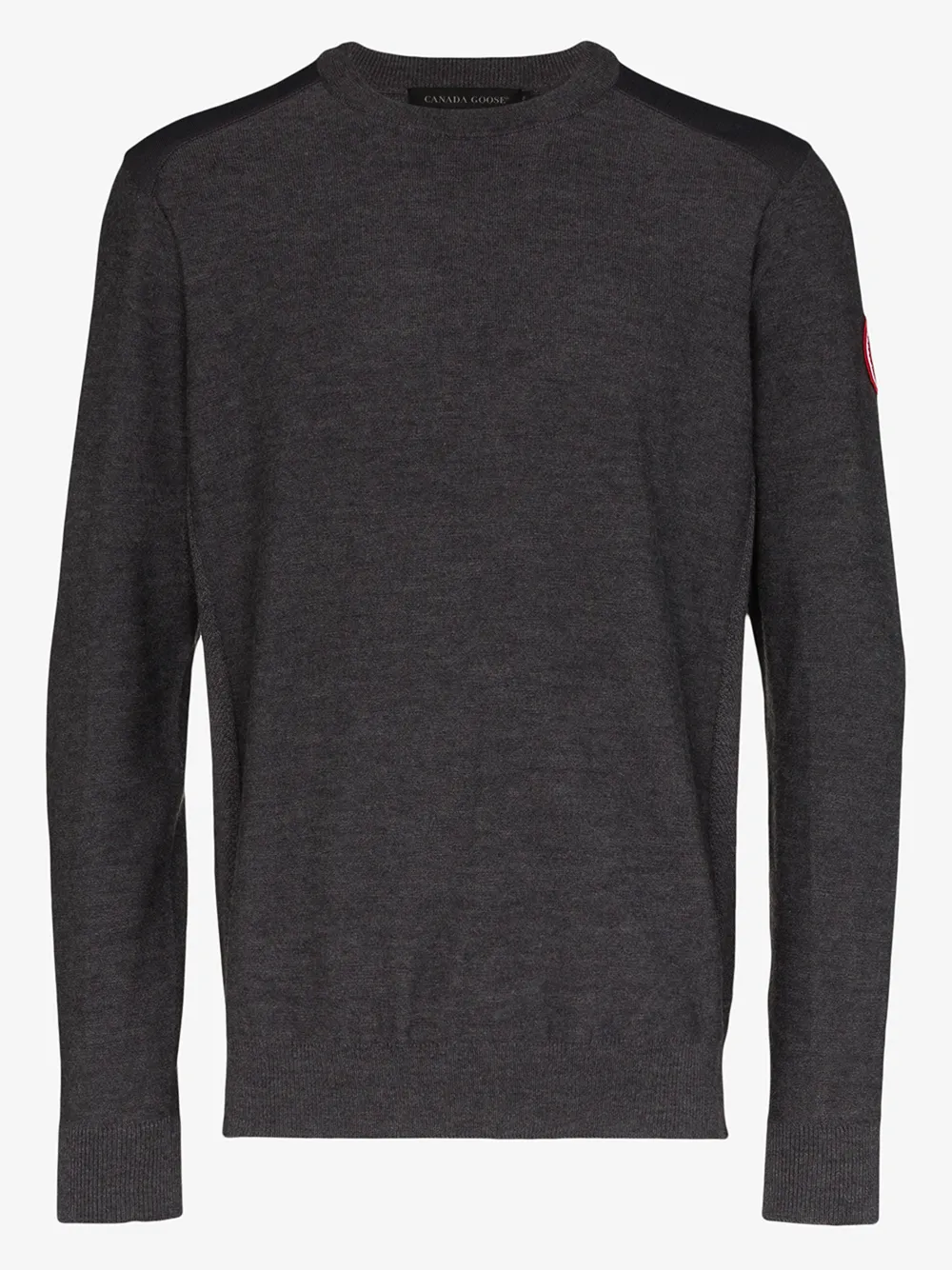 Canada Goose Dartmouth Merinos Wool Sweater In Grey