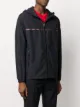 Paul Smith جاكيت بخطوط وغطاء رأس