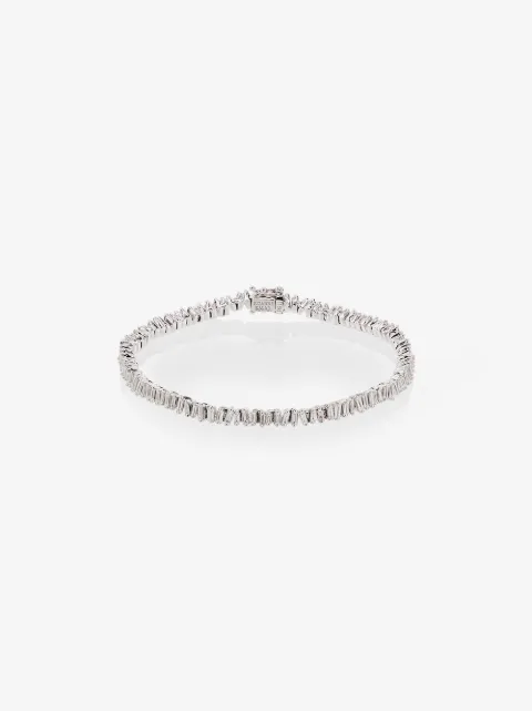 Suzanne Kalan bracelet en or blanc 18ct à diamants